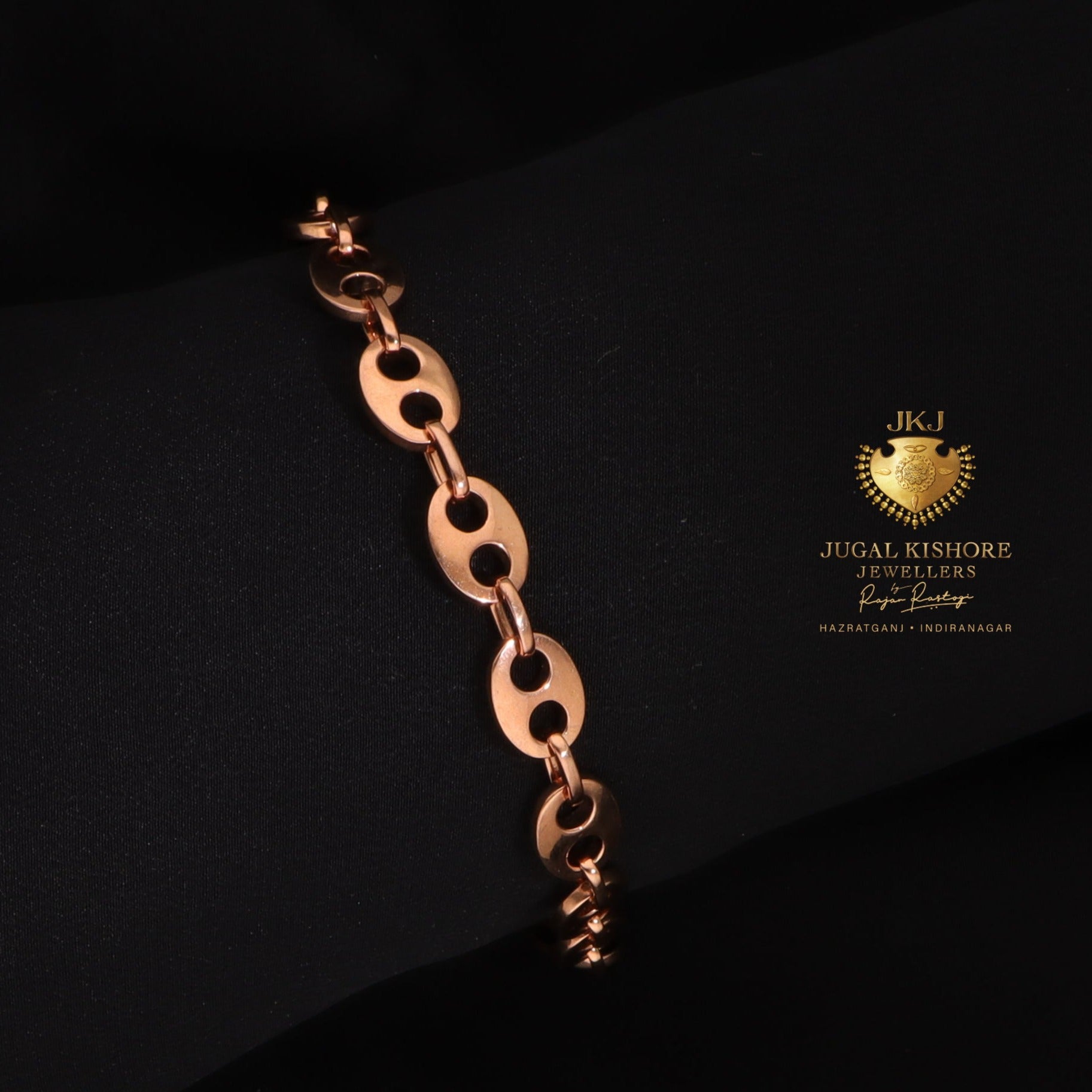 Silver Anchor Chain Bracelet 92.5%
