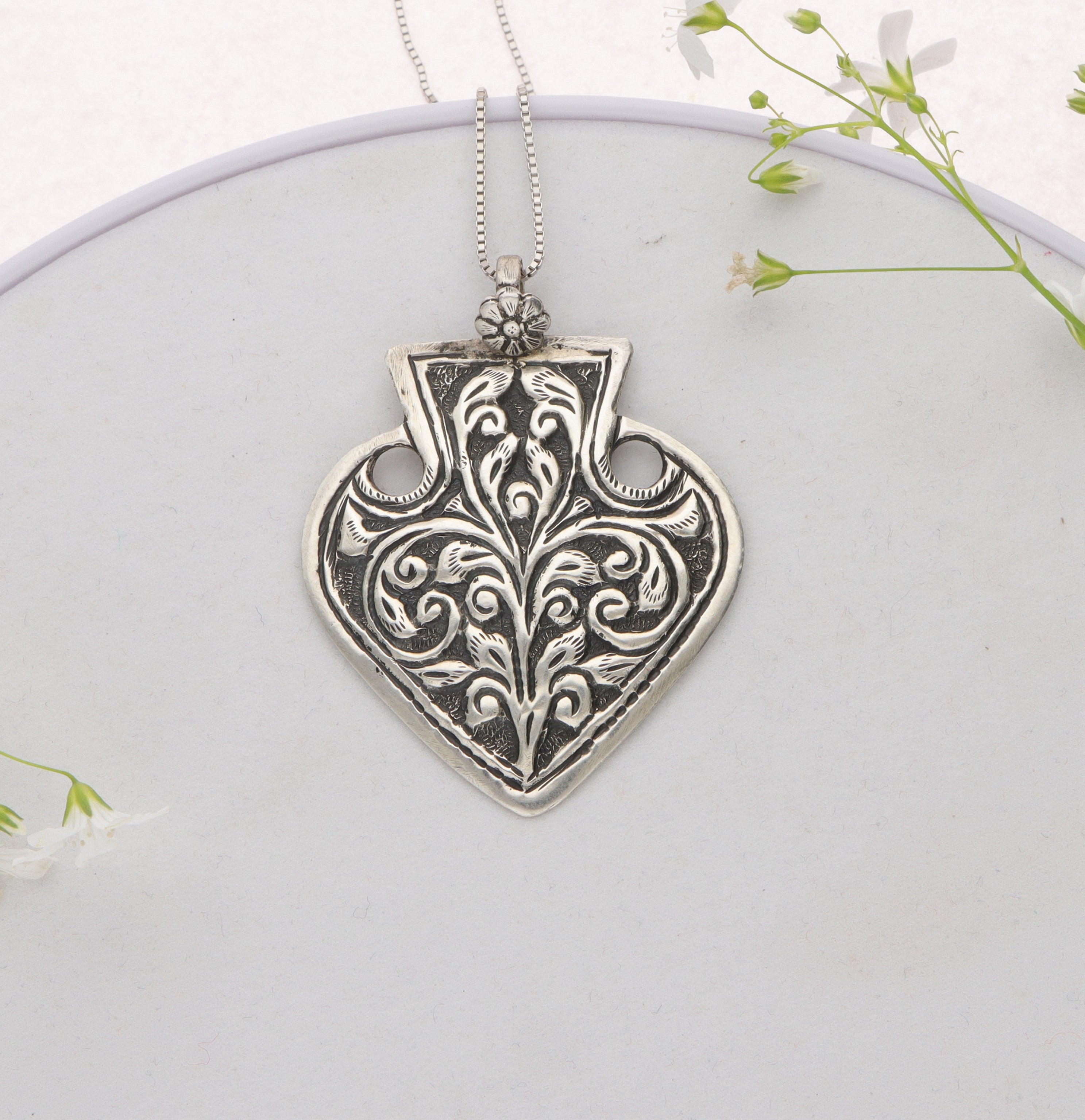 Silver Antique Pendant