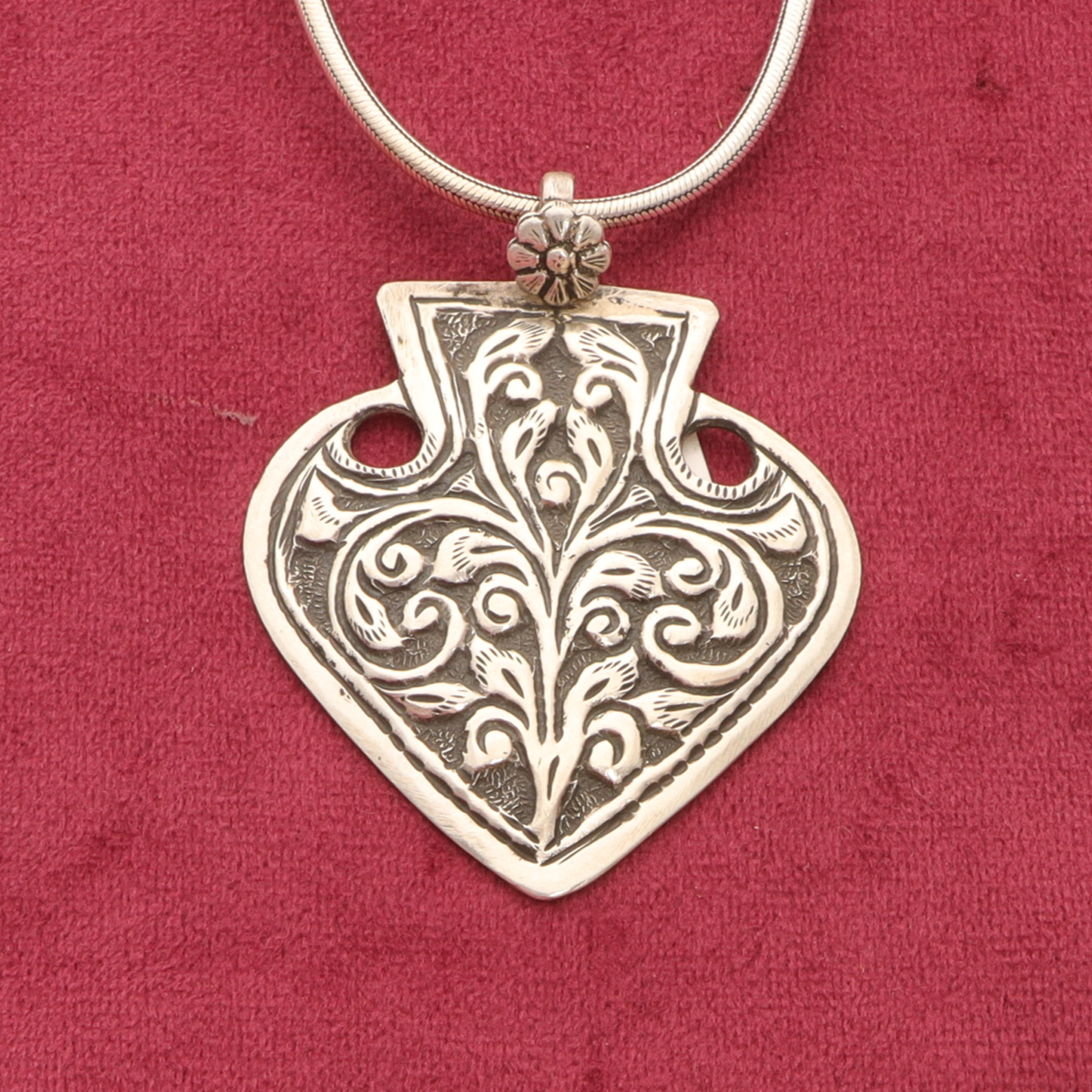Silver Antique Pendant