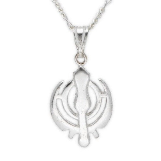 Wondrous armour etched flawless silver pendant
