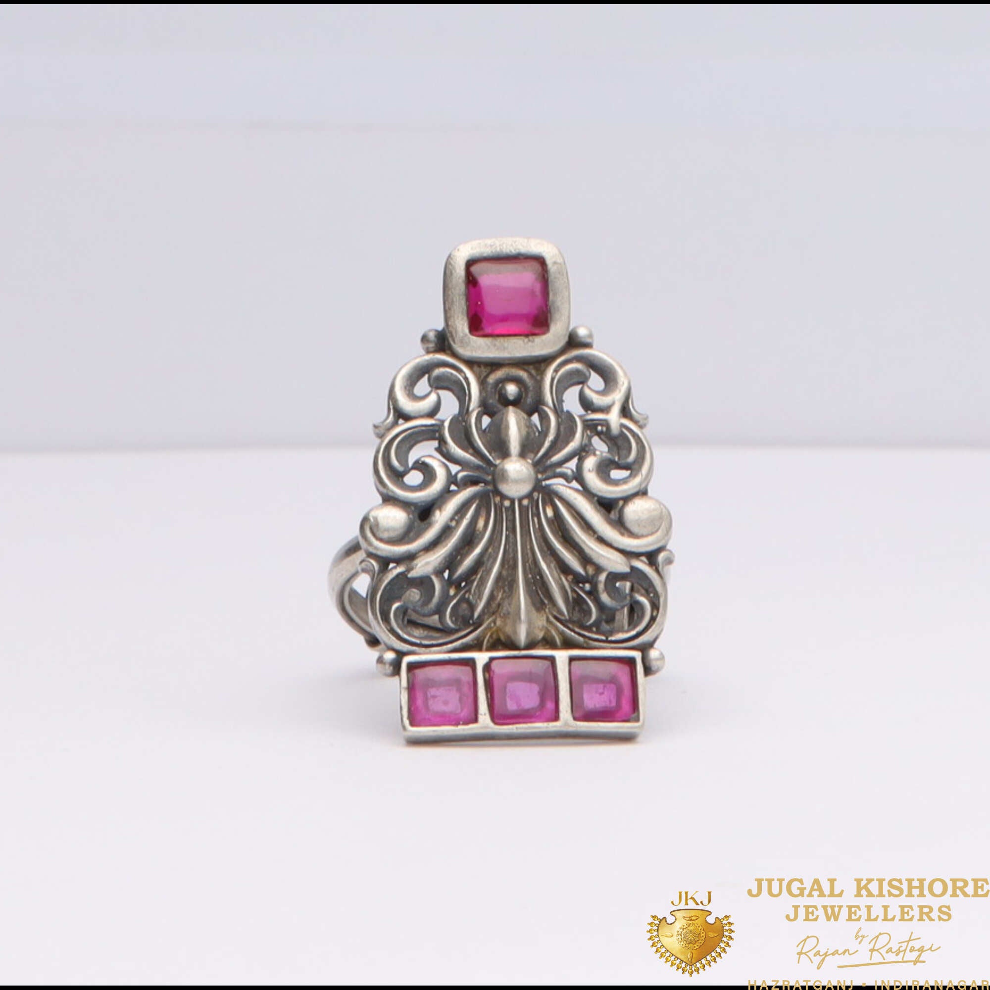 Silver Cocktail Ring