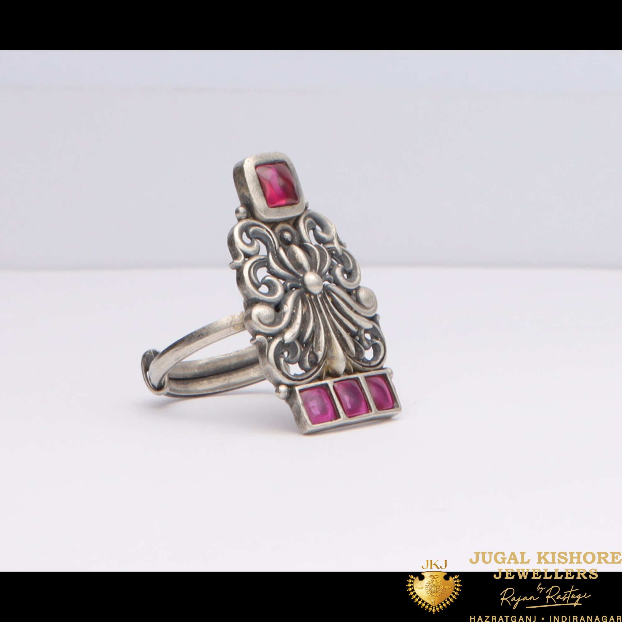 Silver Cocktail Ring