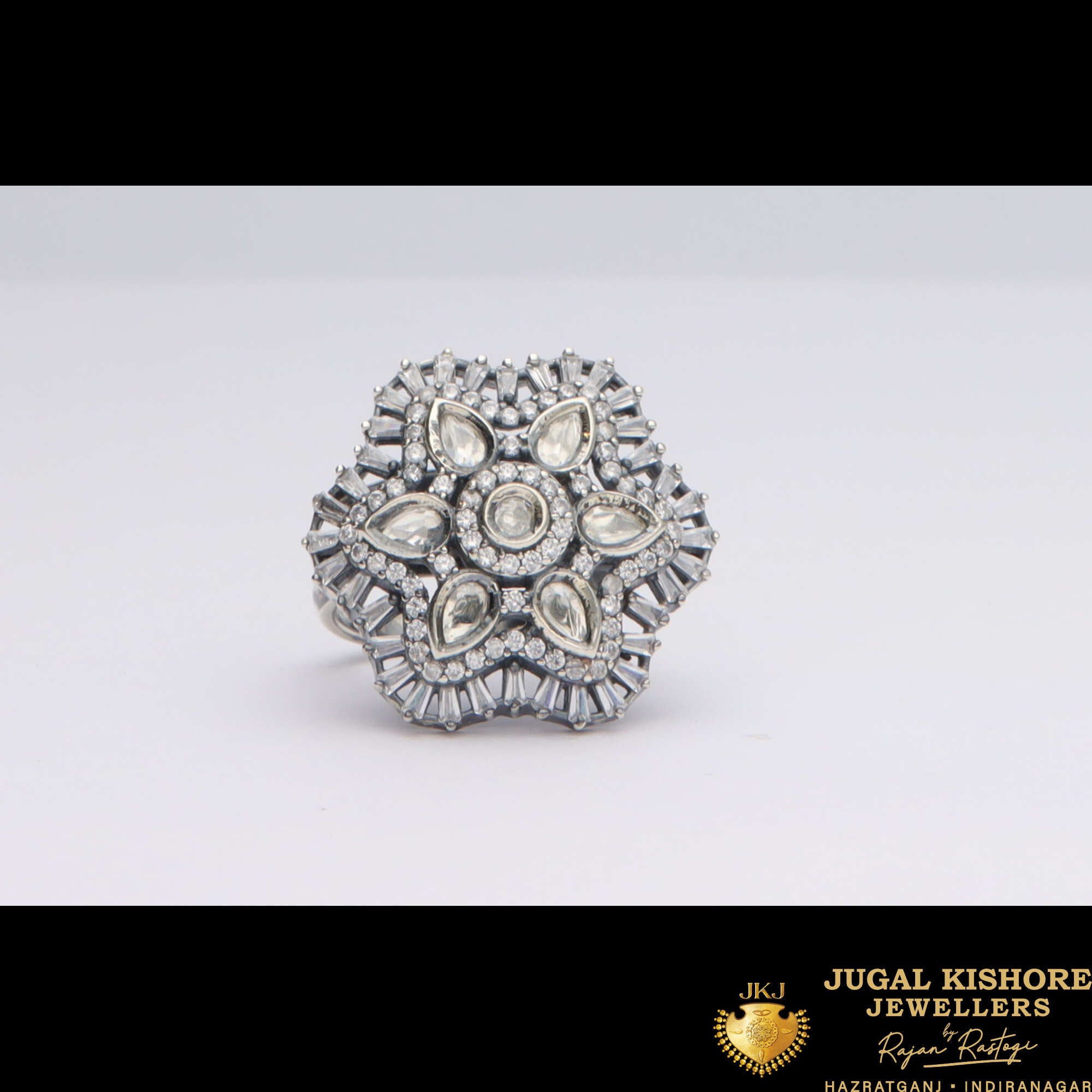 Silver Cocktail Ring