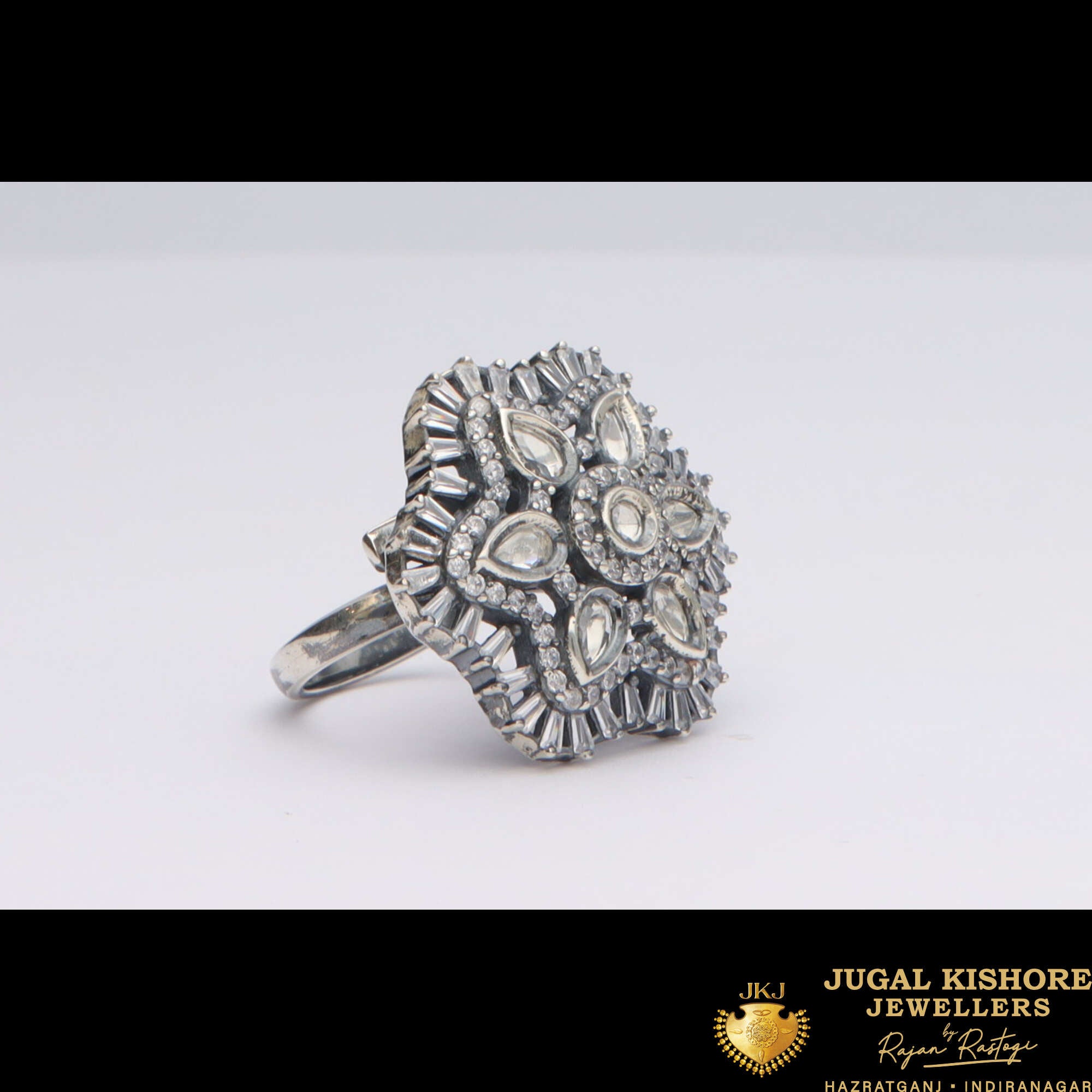 Silver Cocktail Ring