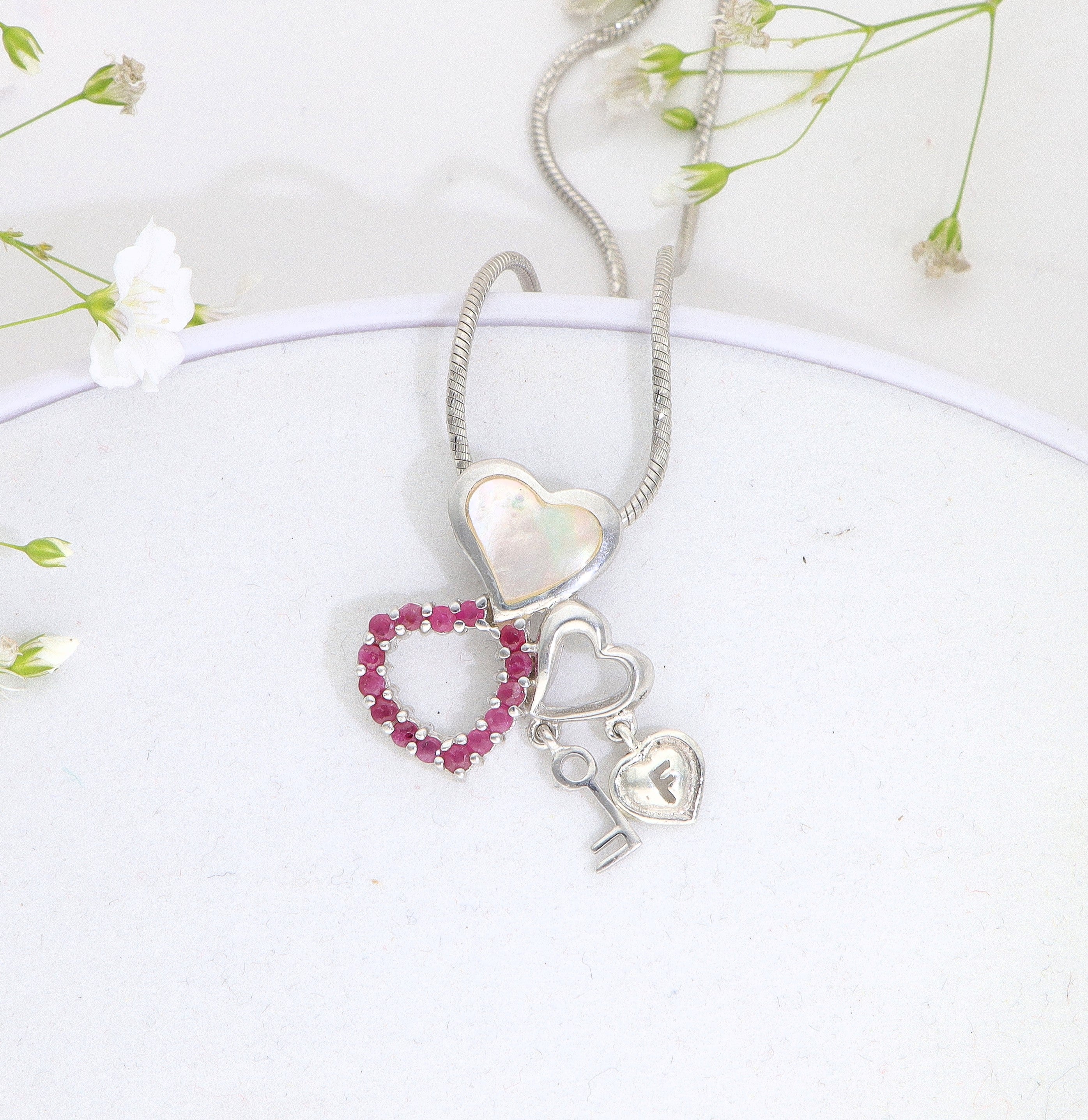 Silver Pendant with Pearl 92.5%