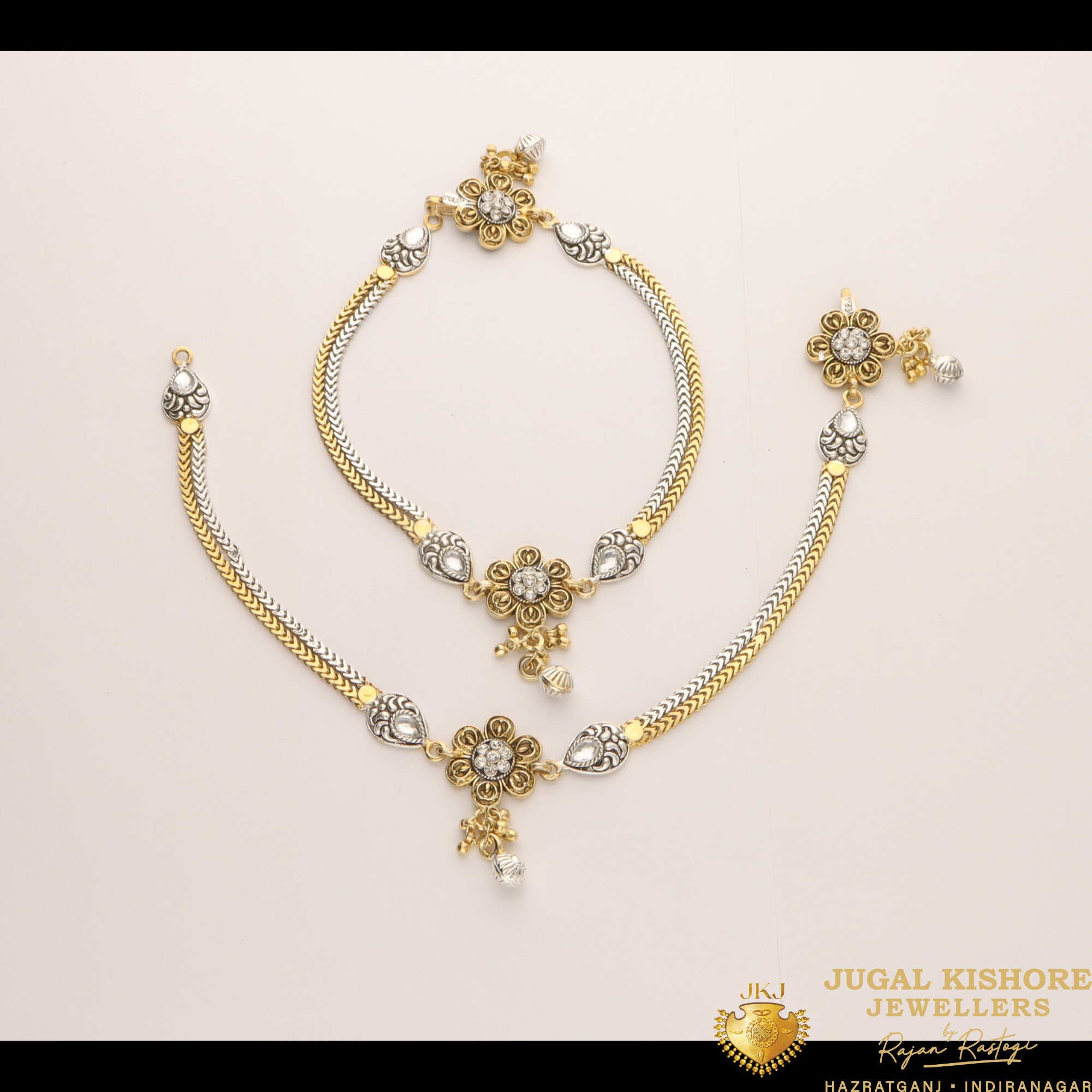 Silver Fancy Payal