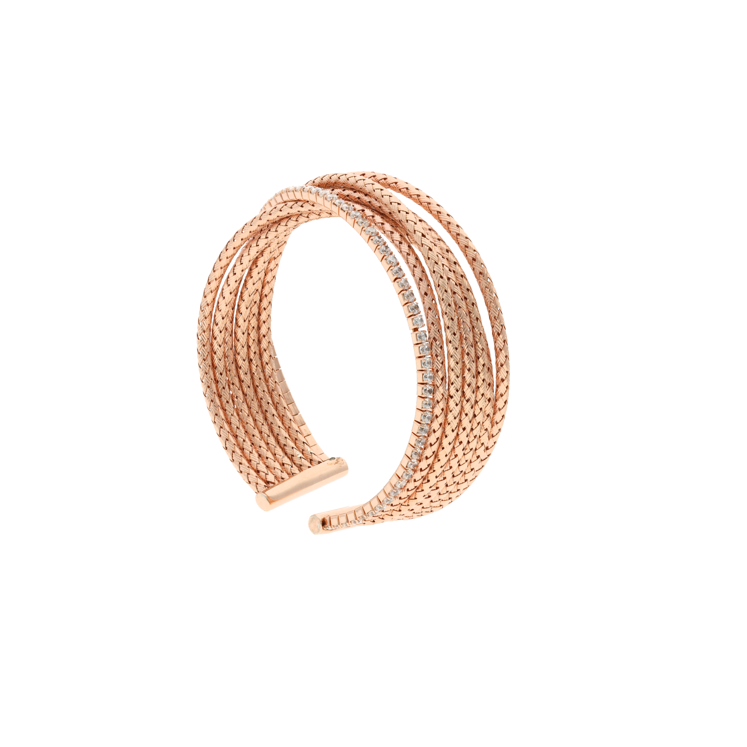 Layered Rose Gold Bracelet