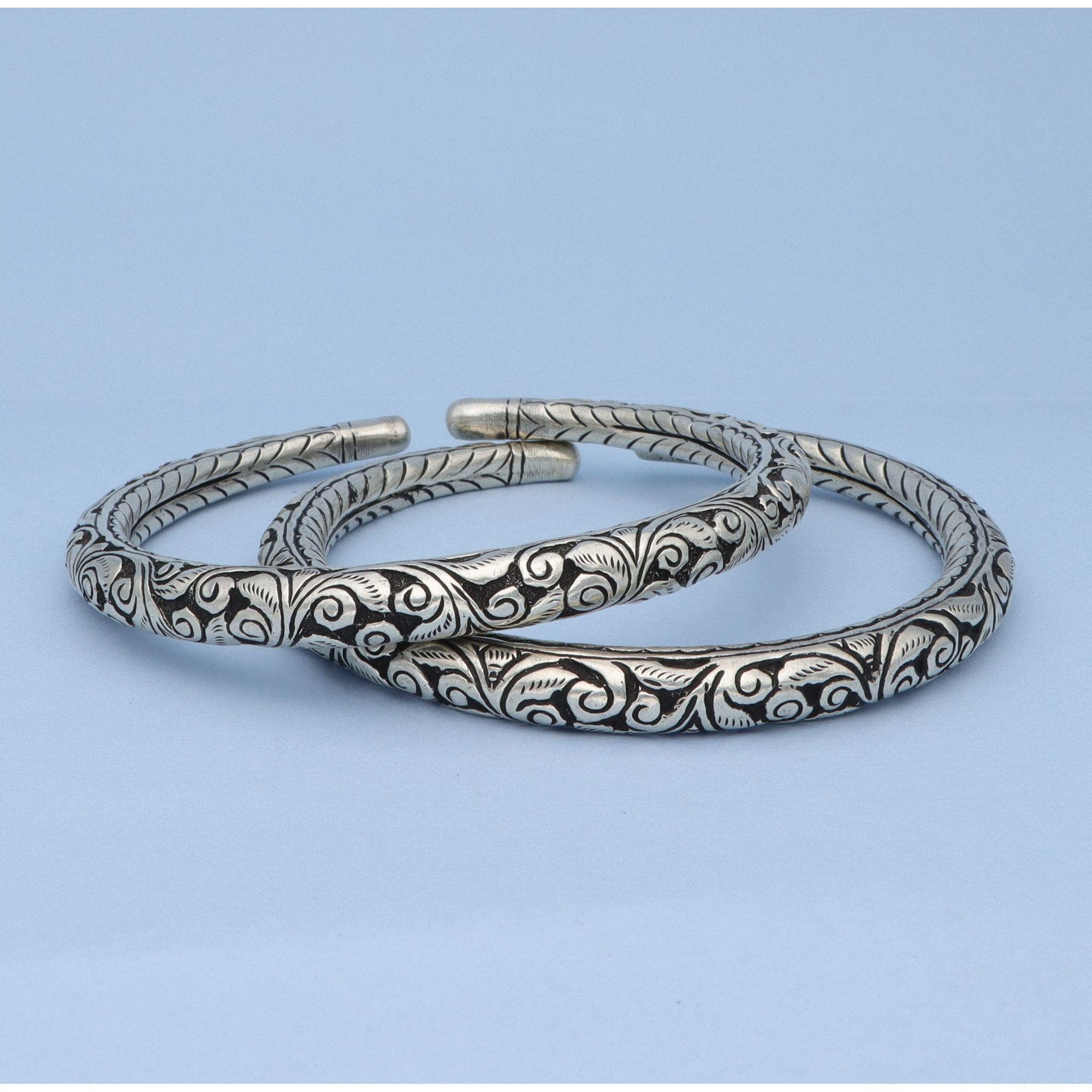 Silver Antique Anklet Kada 92.5%