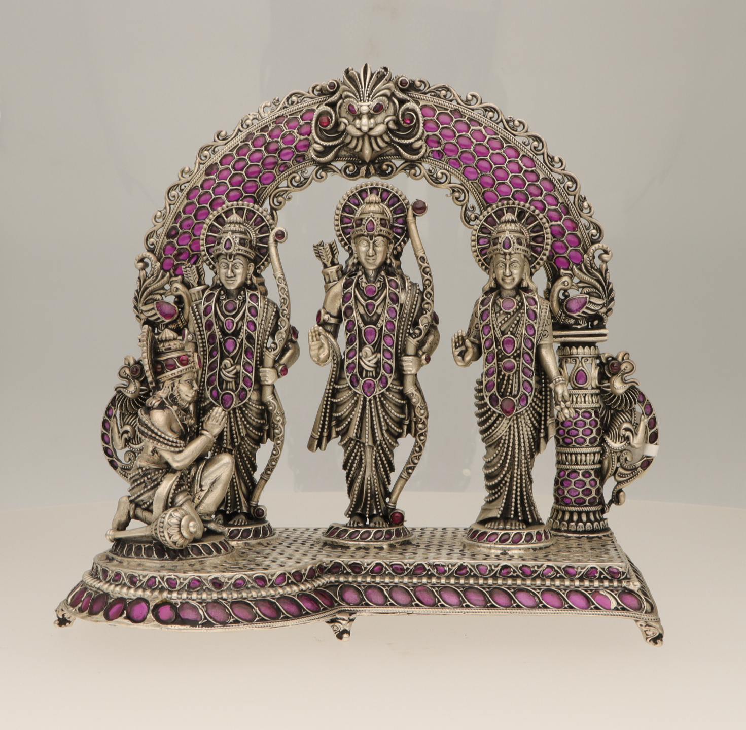 Silver Antique Ram Darbar