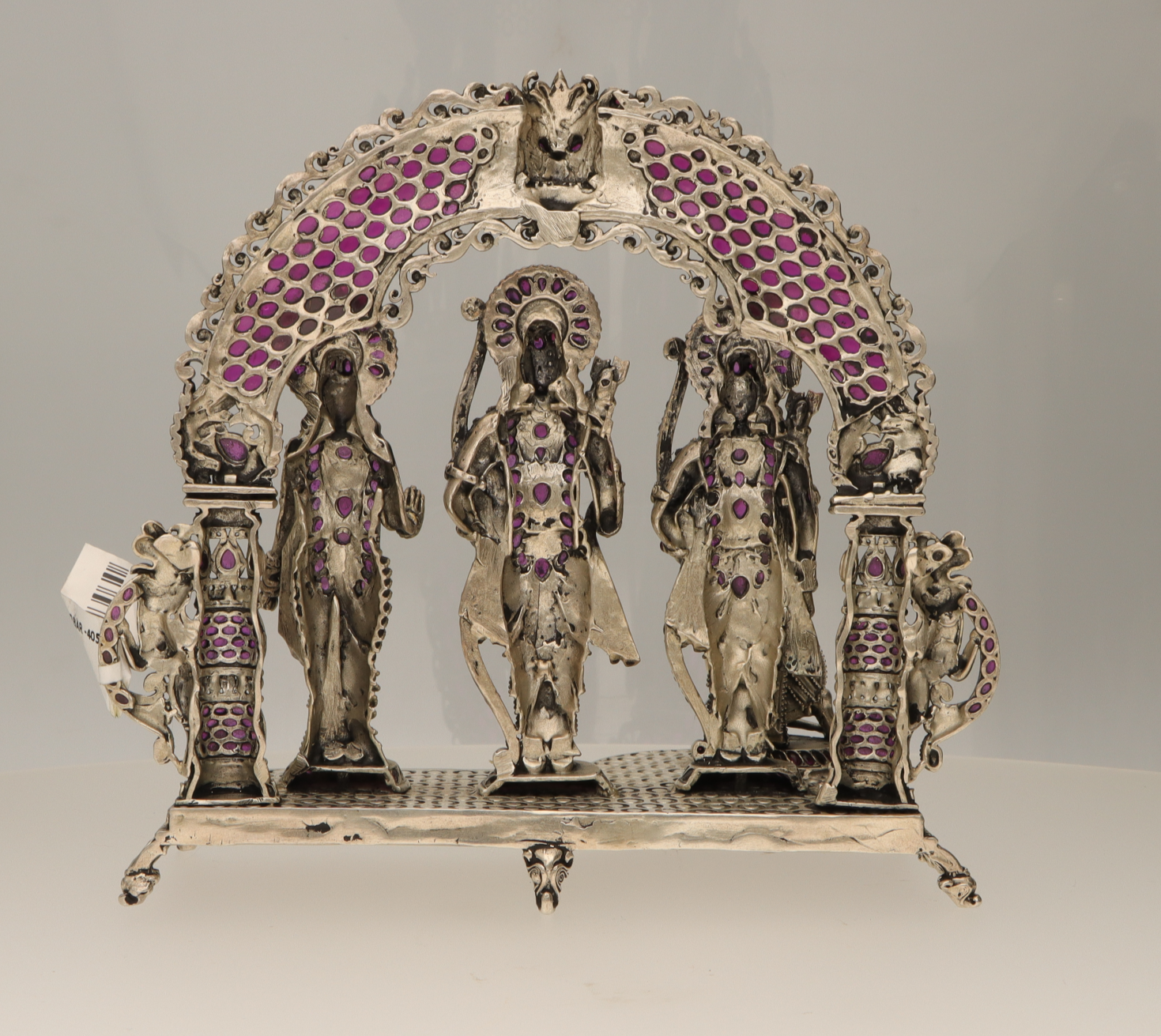 Silver Antique Ram Darbar