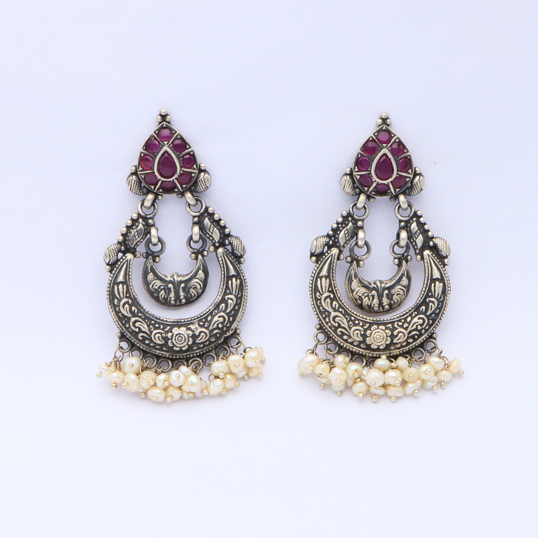 Silver Chandbalis Earing