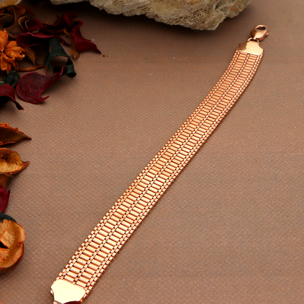 Mighty Chain Rose Gold Bracelet